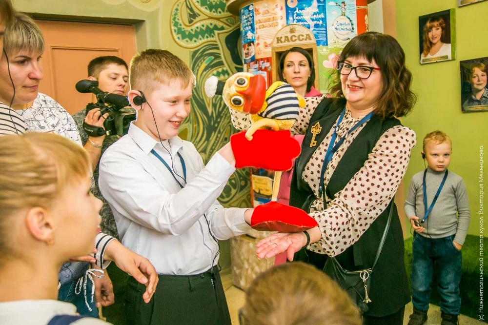 Наш театр – среди лидеров, создающих тифлокомментарии спектаклей для зрителей с нарушением зрения!